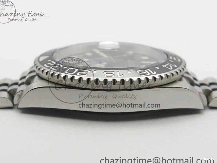 Ceramic D1F 116710 LN 904L SA3186 Jubilee Edition Best 1:1 On II Bracelet GMT-Master Black 0326